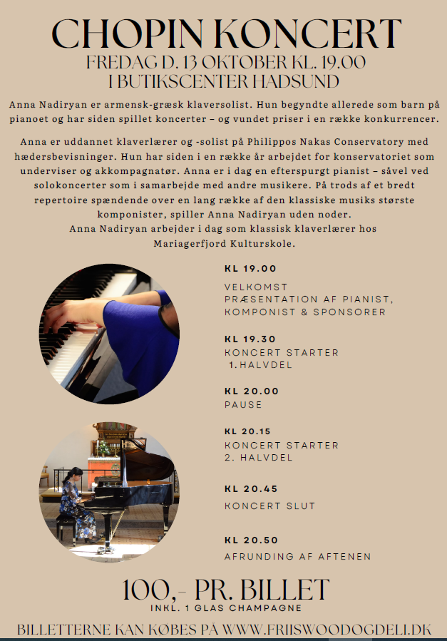 Chopin koncert-flyer